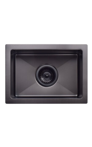 Lavello Mini Sink (MKSP-S322222) in Gunmetal Black finish