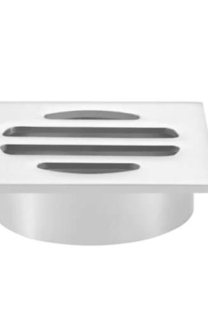 Meir squared floor grate shower drain 50mm outlet, SKU: MP06-50-C