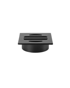 Meir Squared Shower Grate (50mm) - Matte Black Finish