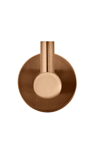 Meir round robe hook in PVD Lustre Bronze finish