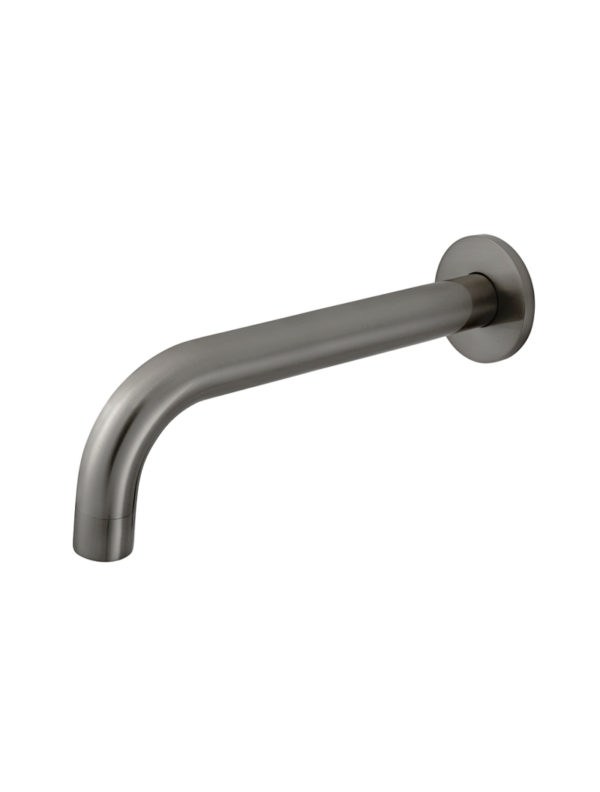 Meir Round Curved Wall Spout-Shadow Finish