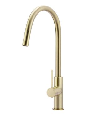 Meir Round Kitchen Mixer - Tiger Bronze Finish