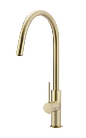 Meir Round Kitchen Mixer - Tiger Bronze Finish