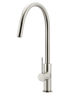 Meir Round Kitchen Mixer - Brushed Nickel Finish