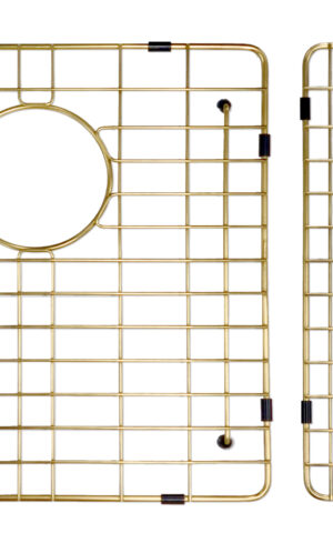 Lavello Protection Grid for MKSP-D670440 (2pcs)_GRID-04 (Brushed Bronze Gold finish)