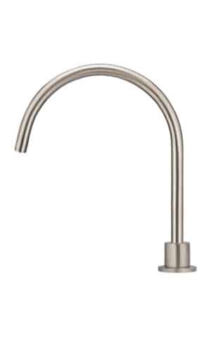 Meir Round High Rise Hob Spout - Champagne Finish