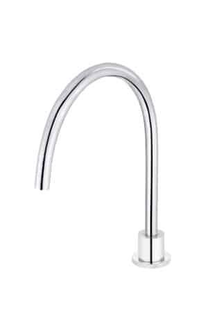 Meir Round High Rise Hob Spout - Chrome Finish