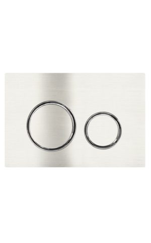 Meir by Geberit Dual Flush Plate in PVD Brushed Nickel Finish