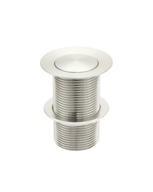 Meir pop-up waste with no overflow in PVD Brushed Nickel finish, 32mm