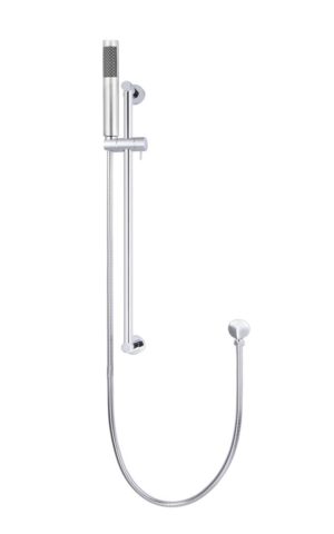 Meir Round Hand Shower on Column in Chrome Finish