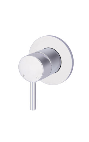 Meir Round Wall Mixer -Chrome