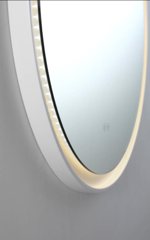 Remer Eclipse LED Mirror in Black Frame (E60D-MW)