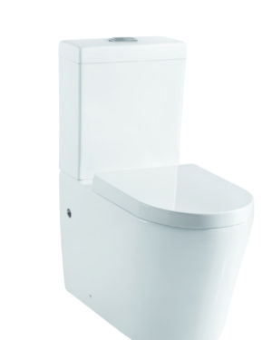 Zeavola Torina RM Rimless Wall Faced toilet suite