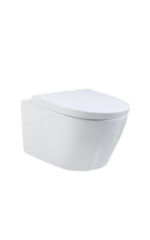 Zeavola Torina-II Wall Hung Toilet, Rimless