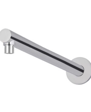 Meir Round wall shower arm 400mm in Chrome finish