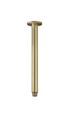 Meir Round Ceiling Shower Arm 300mm in Tiger Bronze Gold Finish