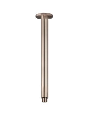 Meir Round Ceiling Shower Arm 300mm in Champagne Finish