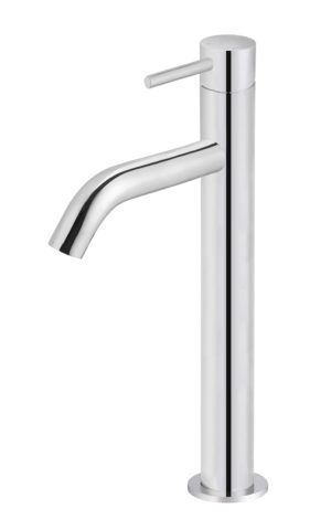 Meir Piccola Tall Basin Mixer Tap in Chrome Finish - SKU: MB03XL.01-C