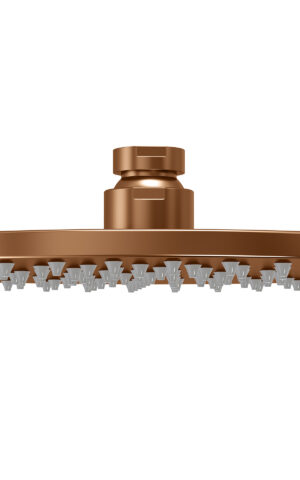 MEIR ROUND SHOWER ROSE (200mm) IN PVD LUSTRE BRONZE FINISH BY DARREN PALMER