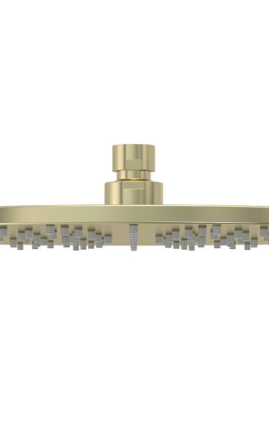 Meir Shower Rose 300mm In Tiger Bronze Gold Finish