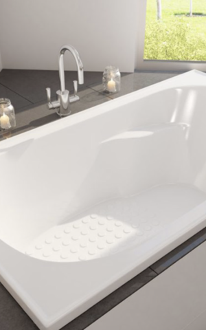 Decina 'Modena' Bath Inset. Gloss White