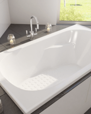 Decina 'Modena' Bath Inset. Gloss White