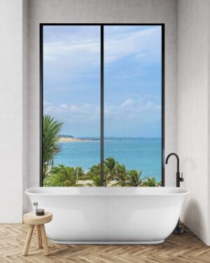 | Tap & Sink Contemporary Living Pty Ltd Decina 'Lola' Freestanding Bath, White 1700