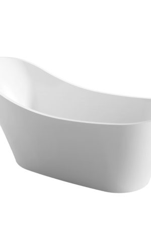 Decina Marcella freestanding bath, gloss white, 1700