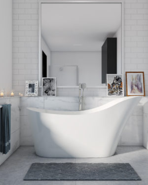 Decina Marcella freestanding bath, 1700