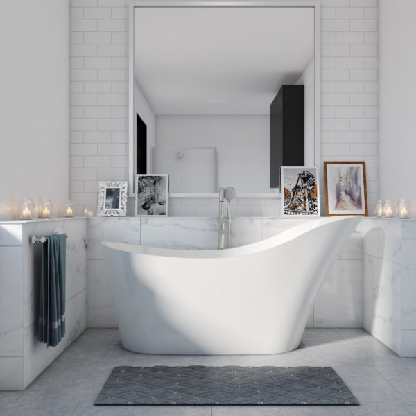 Decina Marcella freestanding bath, 1700