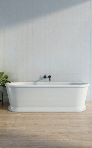 Decina Oxford freestanding bath, 1700mm, white