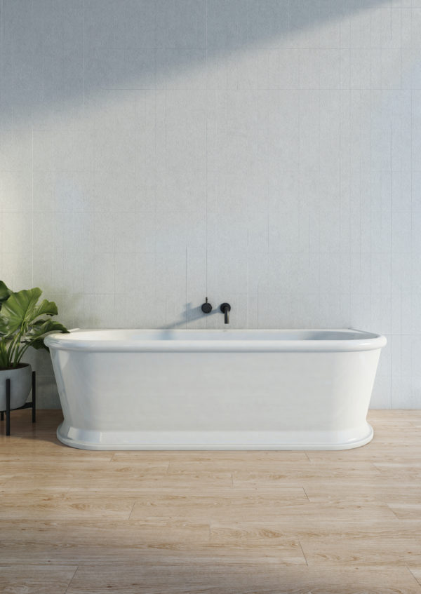 Decina Oxford freestanding bath, 1700mm, white