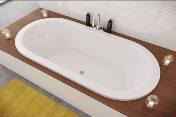 Decina 1800 'Caval' Inset Bath