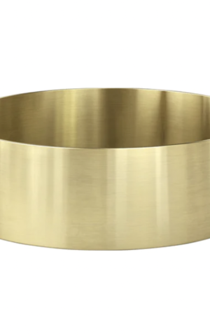 Lavello stainless steel basin - PVD Tiger Bronze Gold