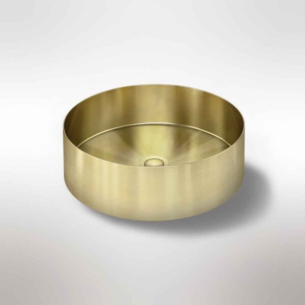 Lavello stainless steel basin - PVD Tiger Bronze Gold