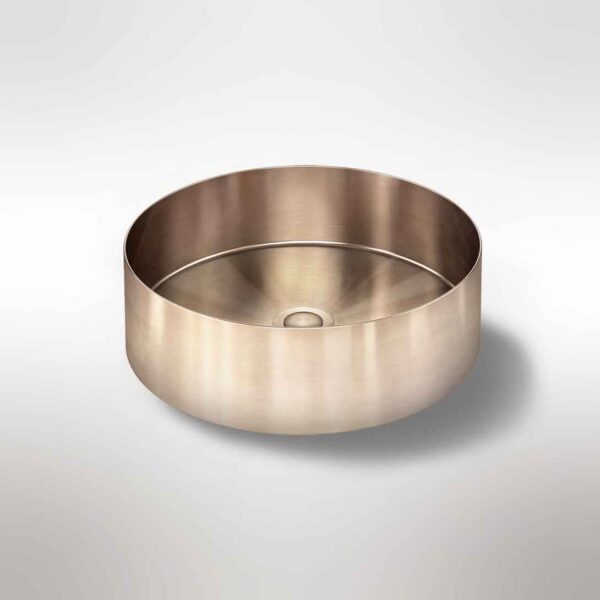 Lavello stainless steel basin - PVD Champagne