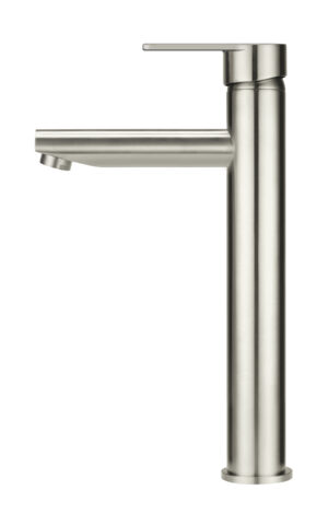 Meir Round Tall Basin Mixer - PVD Brushed Nickel finish