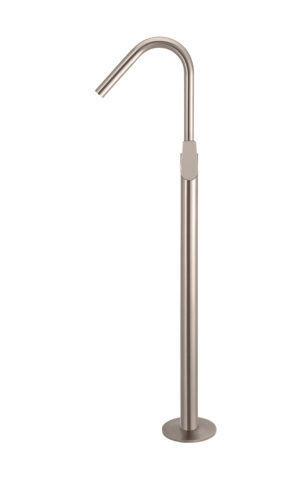 Bath Spout & Hand Shower with Paddle - Champagne finish