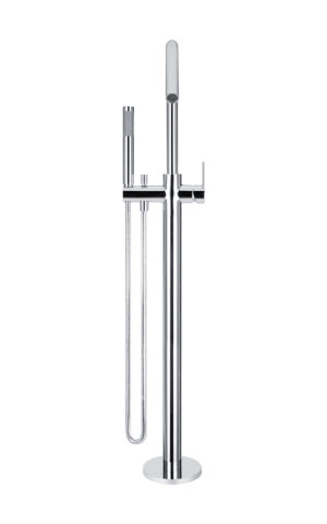 Bath Spout & Hand Shower with Paddle - Chrome finish
