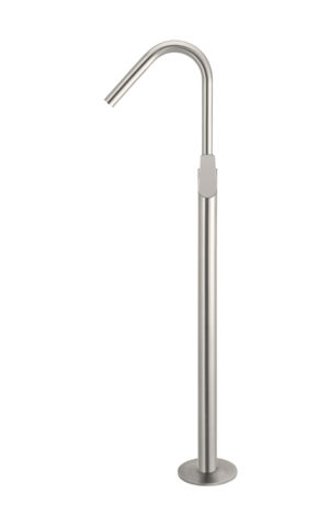 Bath Spout & Hand Shower with Paddle - in PVD Brushed Nickel finish