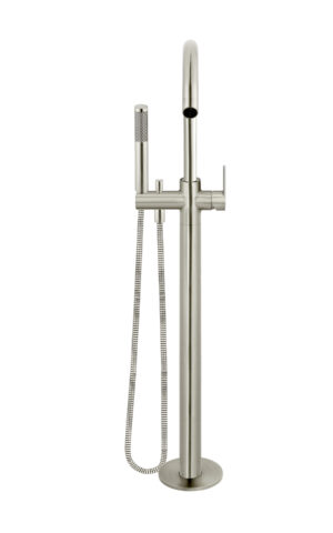 Bath Spout & Hand Shower with Paddle - in PVD Brushed Nickel finish