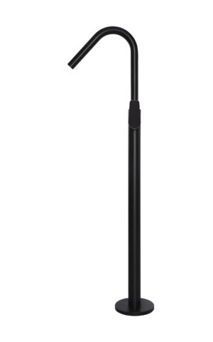 Bath Spout & Hand Shower with Paddle - Matte Black finish