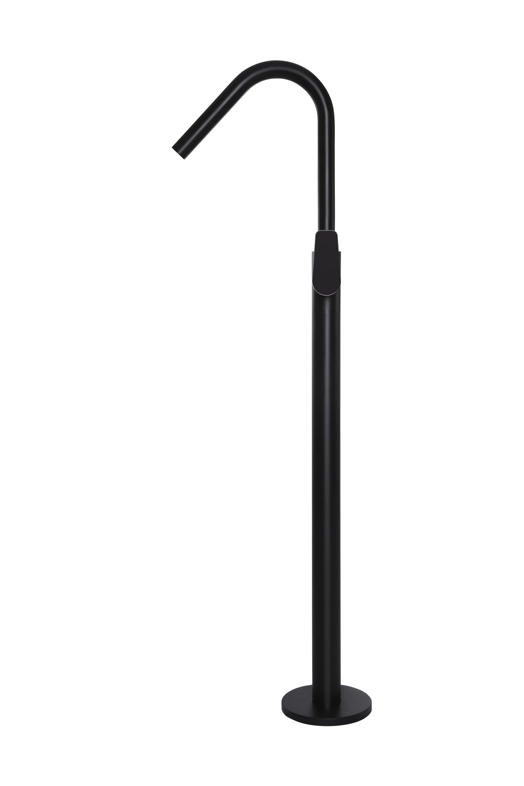 MB09PD_Meir_Matte_Black_Round_Freestanding_Bath_Spout_and_Hand_Shower_Paddle-2 | Tap & Sink Contemporary Living Pty Ltd Bath Spout & Hand Shower with Paddle - Matte Black finish