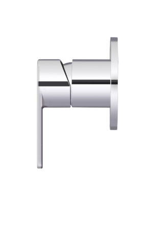 Meir round wall mixer, paddle range - in Chrome finish