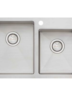 Oliveri 'Apollo' S/Steel 1 & 3/4 Offset Bowl Sink