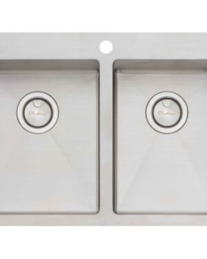 Oliveri 'Apollo' Stainless Steel 1 & 3/4 Bowl Sink