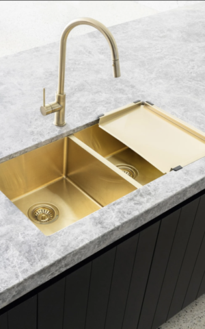 Lavello Dish Draining Tray (PVD Brushed Bronze Gold)