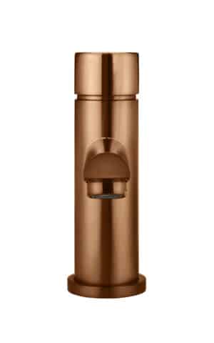 Meir round basin mixer, pines range. PVD Lustre Bronze finish