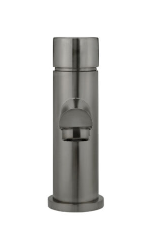 Meir round basin mixer -Pinless range (PVD Gunmetal Grey/ Shadow finish)