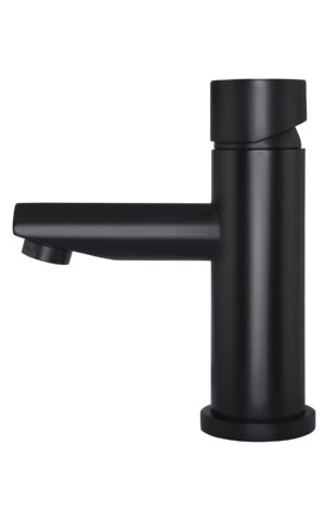 Meir round basin mixer -Pinless range (Matte Black finish)